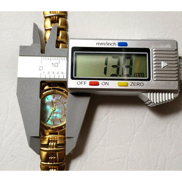 Citizen Eco-Drive WR100 Solar-Tech Ladies Watch Gold toned Mother of Pearl 27mm main image 7